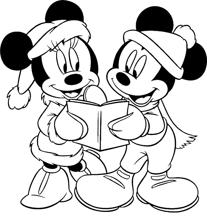 Mickey Christmas PNG Image