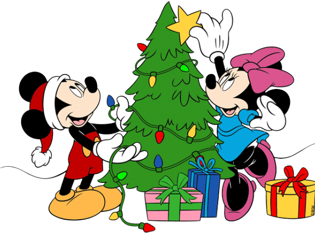 Minnie Mouse Christmas PNG Download Afbeelding