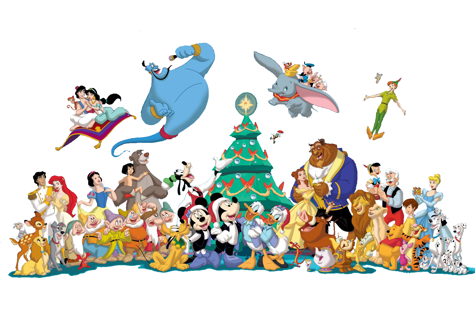 Minnie Mouse Christmas PNG Free HQ Free Download