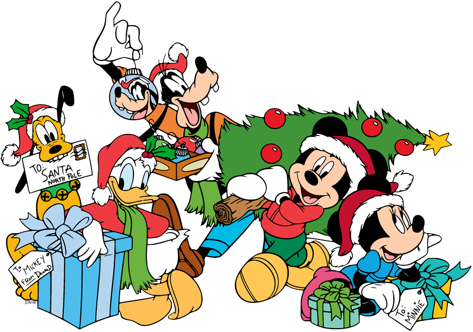 Minnie Mouse Christmas PNG HQ imagem