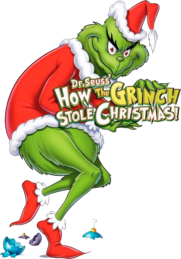 Mr. Grinch Christmas PNG Image