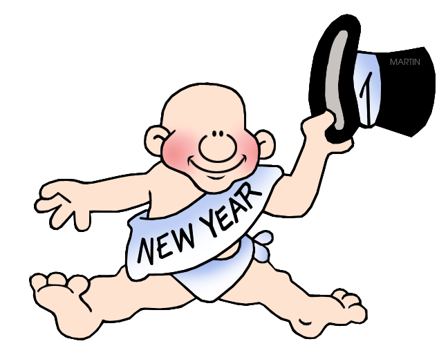 New Year Baby Free PNG Image