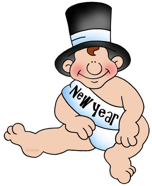 New Year Baby PNG Pic HQ