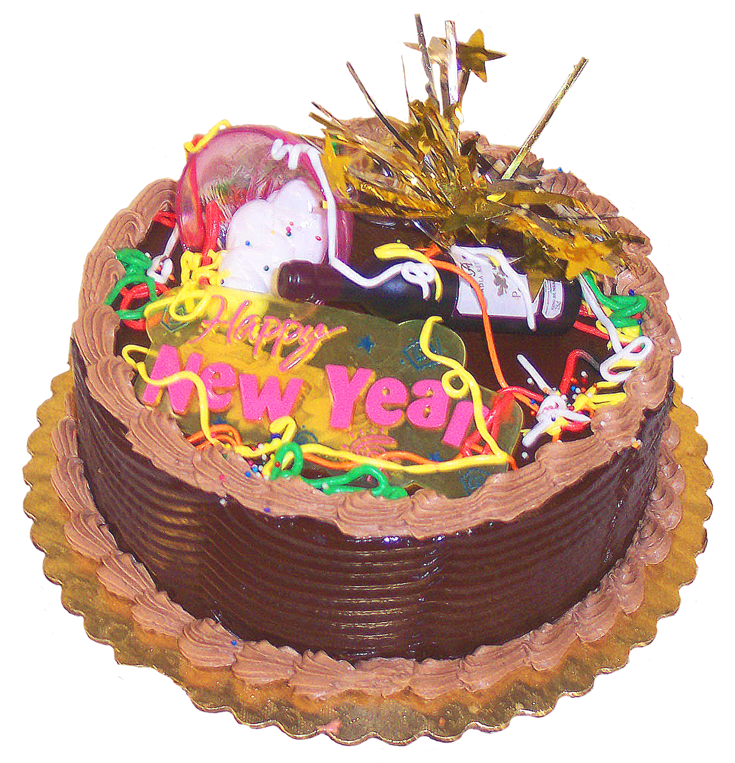 New Year Cake PNG Free Download