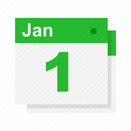 Download gratuito della data del nuovo anno PNG