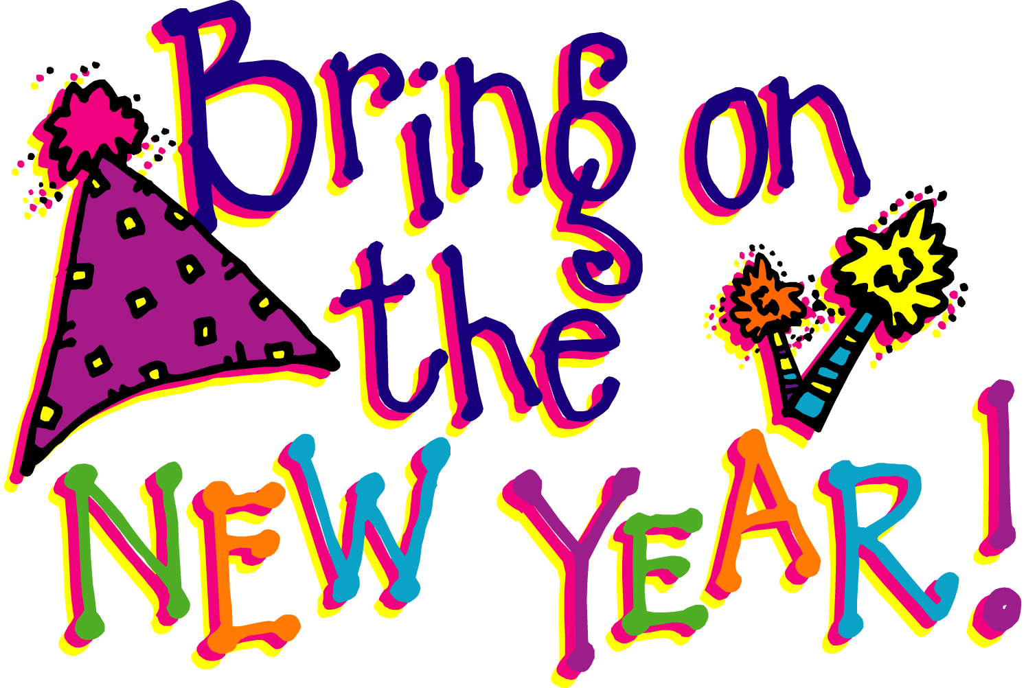 New Year Day PNG Image