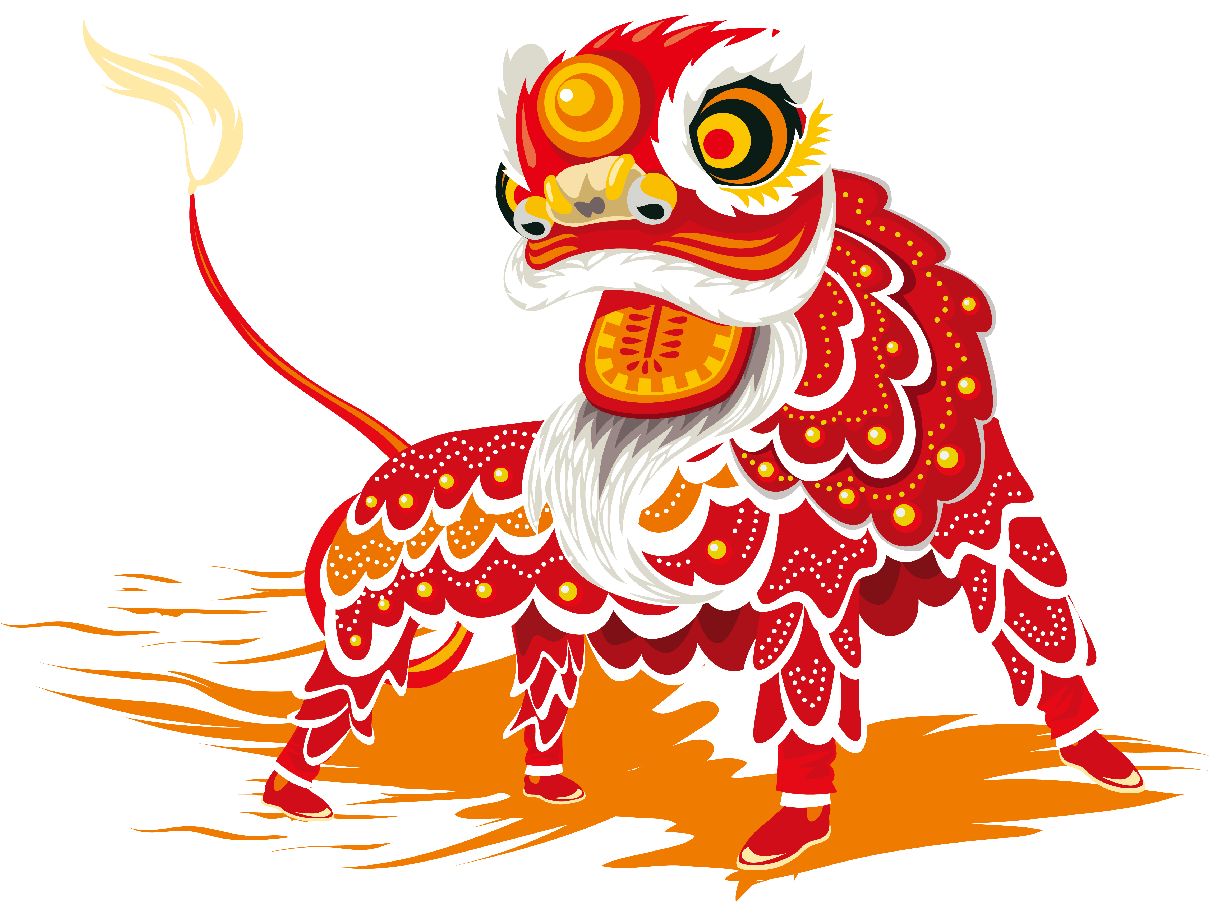 New Year Dragon PNG Image HQ