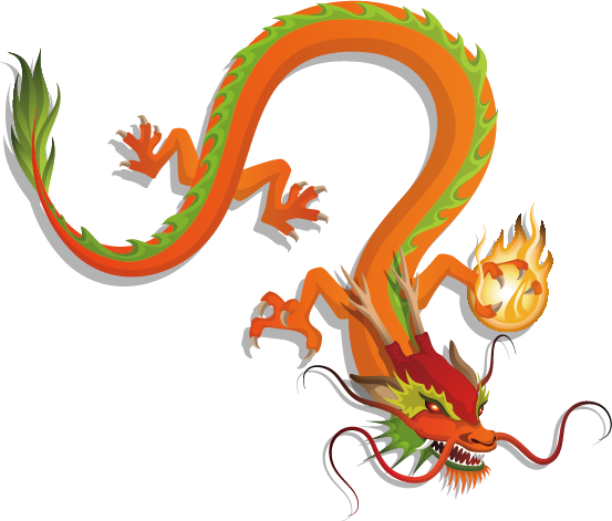 New Year Dragon PNG Pic