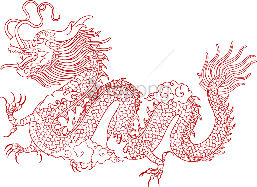 New Year Dragon Transparent Image