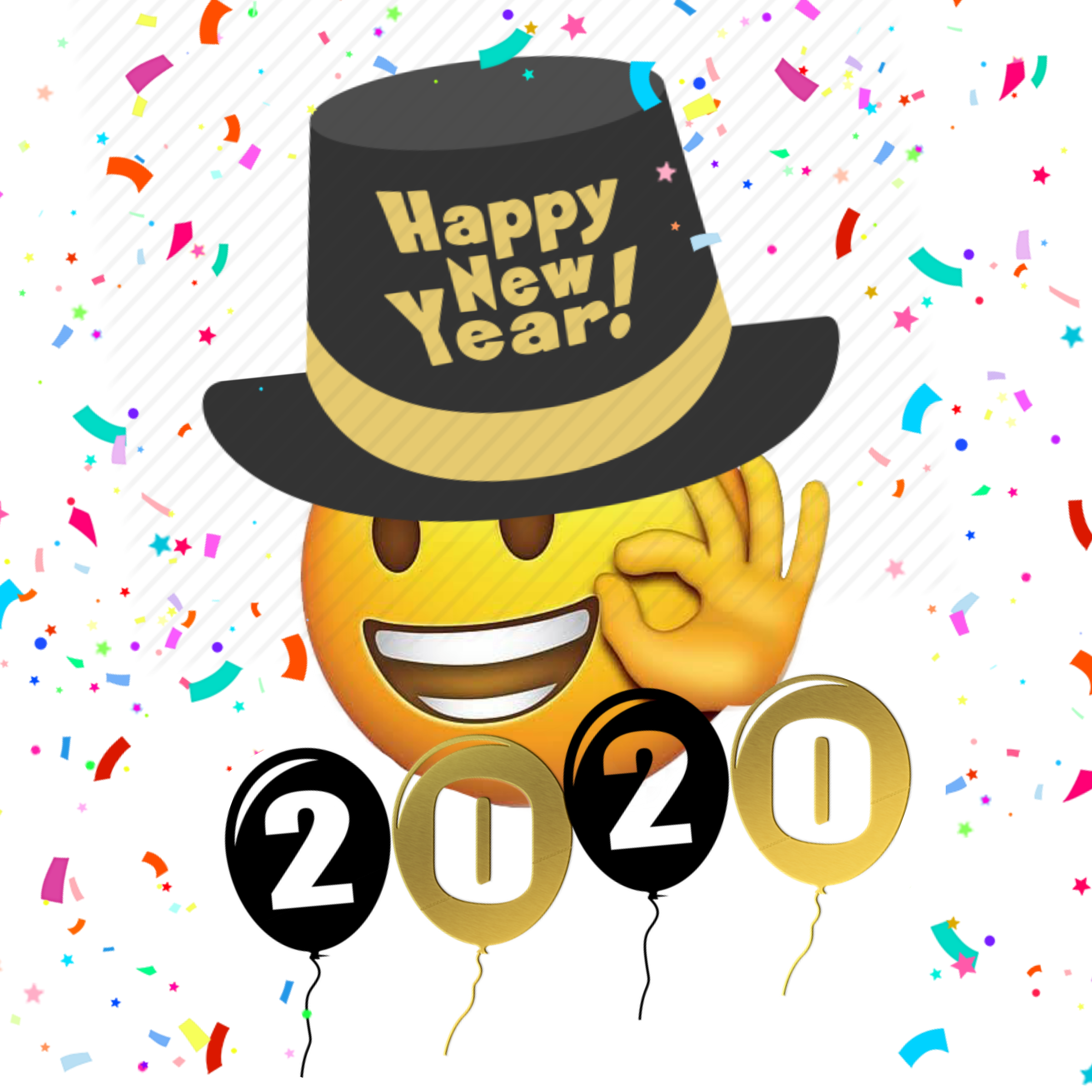 New Year Emoji PNG Image HQ