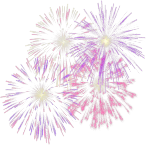 New Year Fireworks PNG HQ Picture