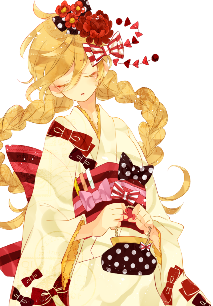 New Year Kimono PNG HQ Picture
