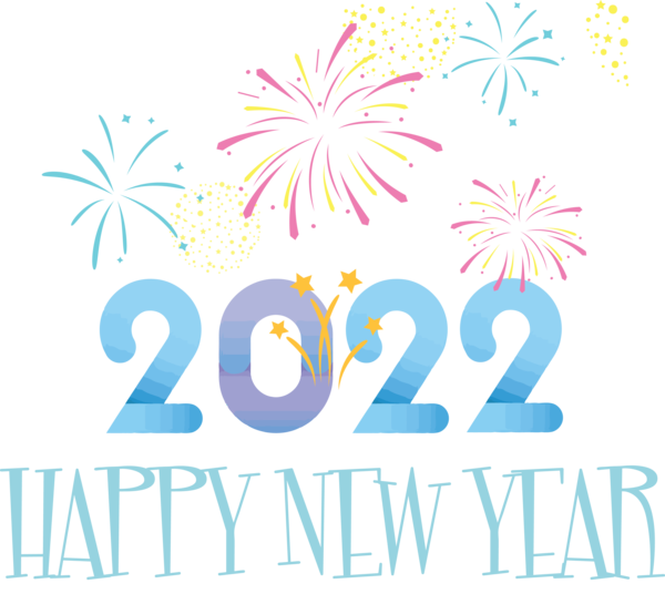 New Years 2022 Free PNG HQ Image