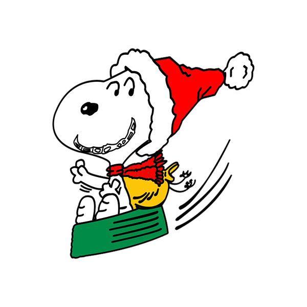 Snoopy Christmas PNG Image HQ