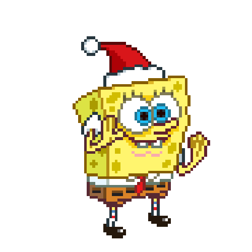 SpongeBob Natal Unduh Gambar PNG