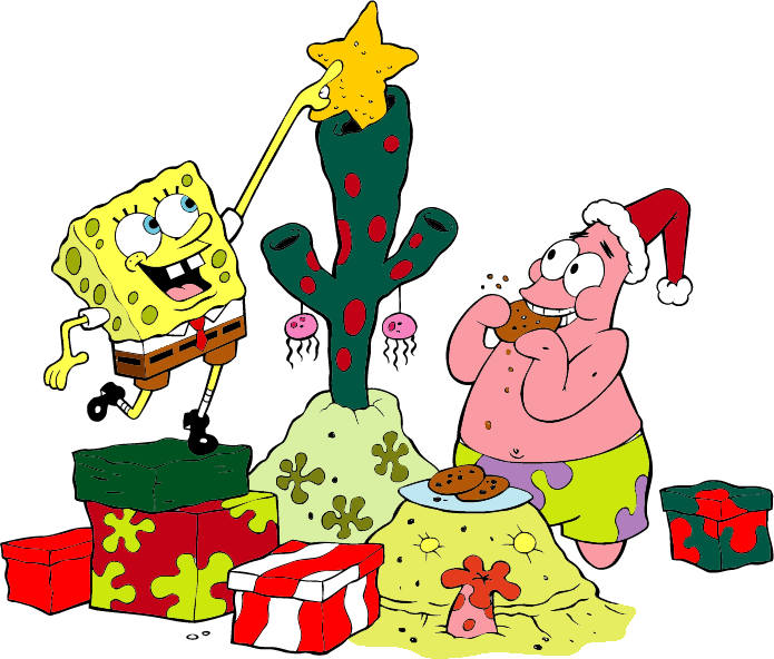 SpongeBob Weihnachten PNG Kostenloser HQ-Download