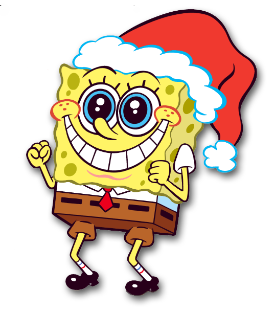 SpongeBob Weihnachten PNG Pic HQ