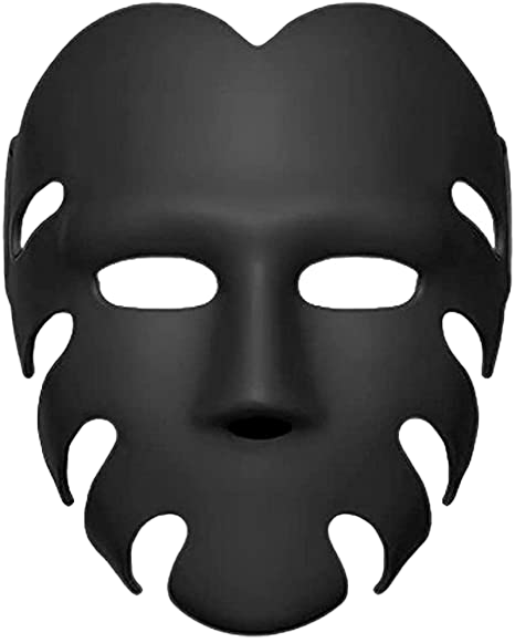 Squid Game Black Mask Transparent HQ