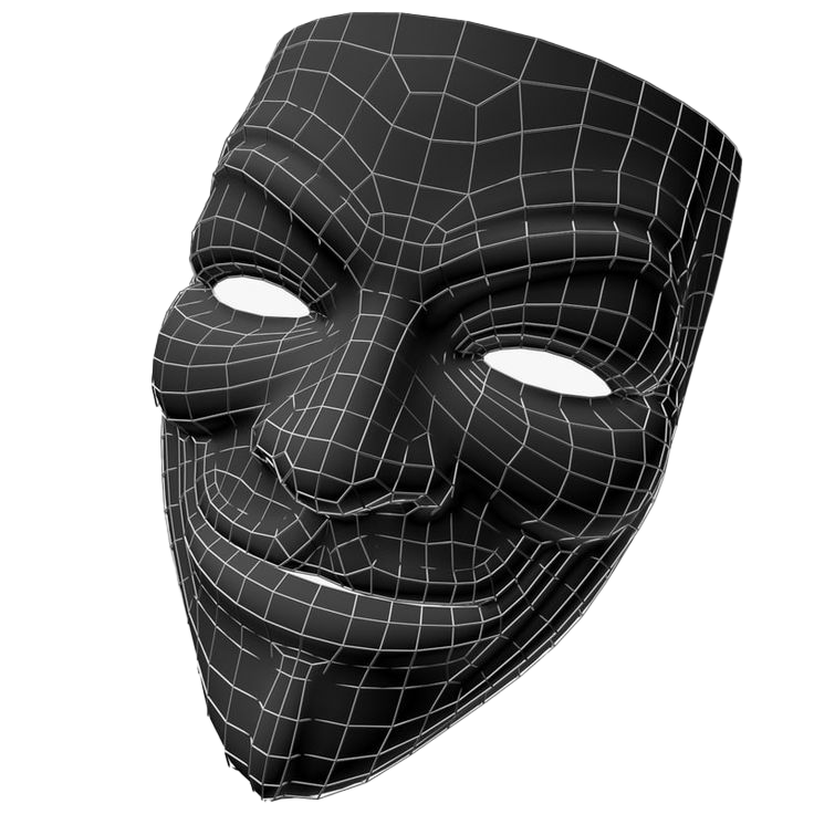 Squid Game Black Mask Transparent Images