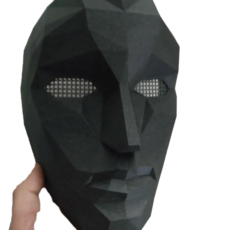 Squid Game Mask Transparent Image | PNG Arts