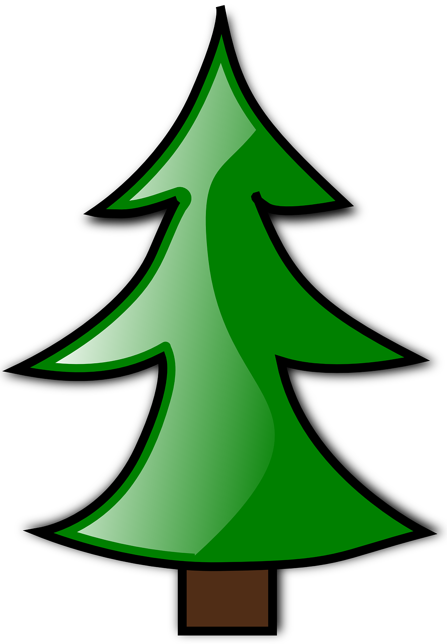 Tree Kerstmis Transparant Beeld