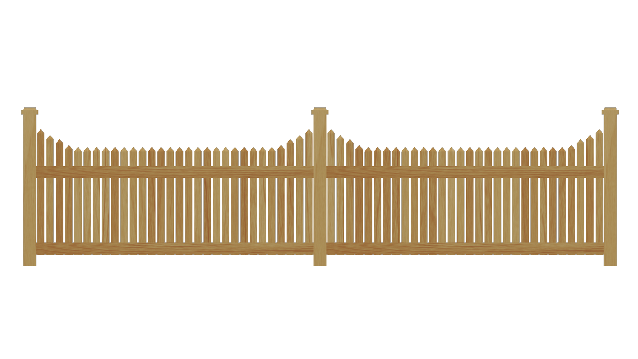 Photo de clôture en bois PNG HQ