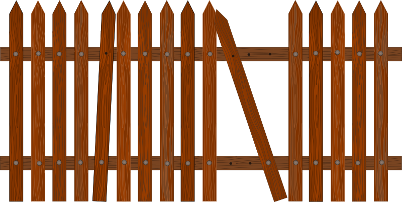 Wooden Fence PNG Photo HQ