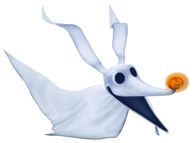 Zero Nightmare Before Christmas PNG Image HQ