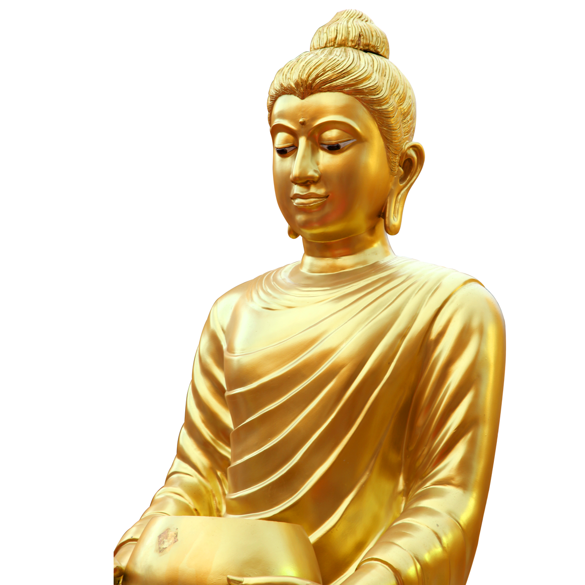 Gautama Buda meditación Transparente