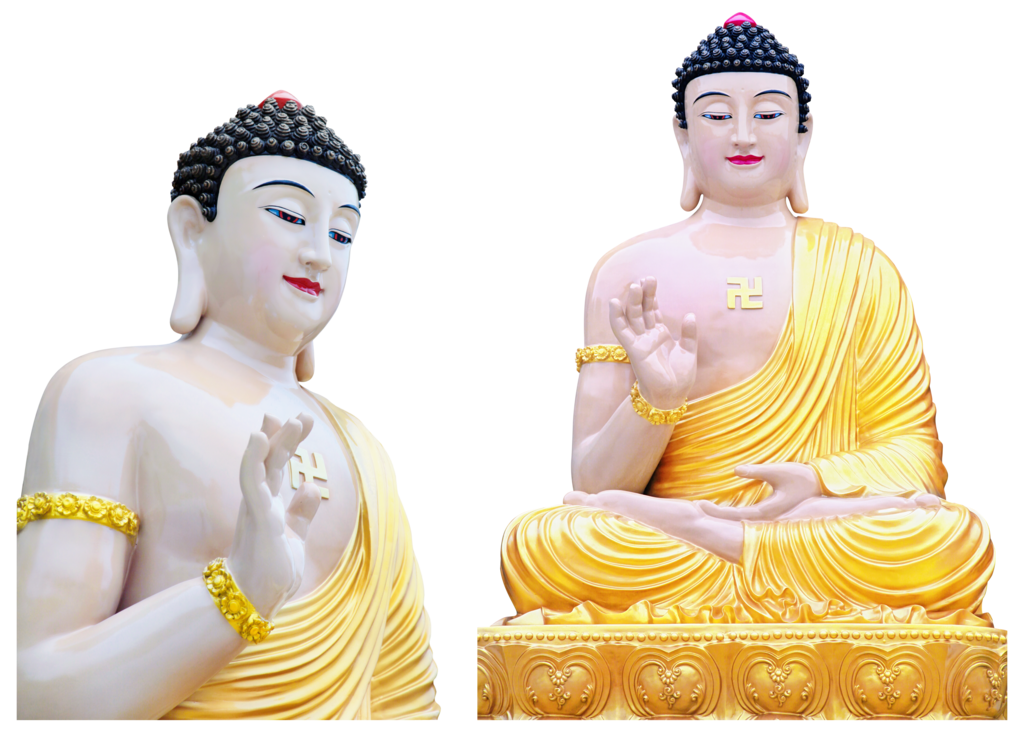 Gautama Buddha 동상 무료 PNG HQ 이미지
