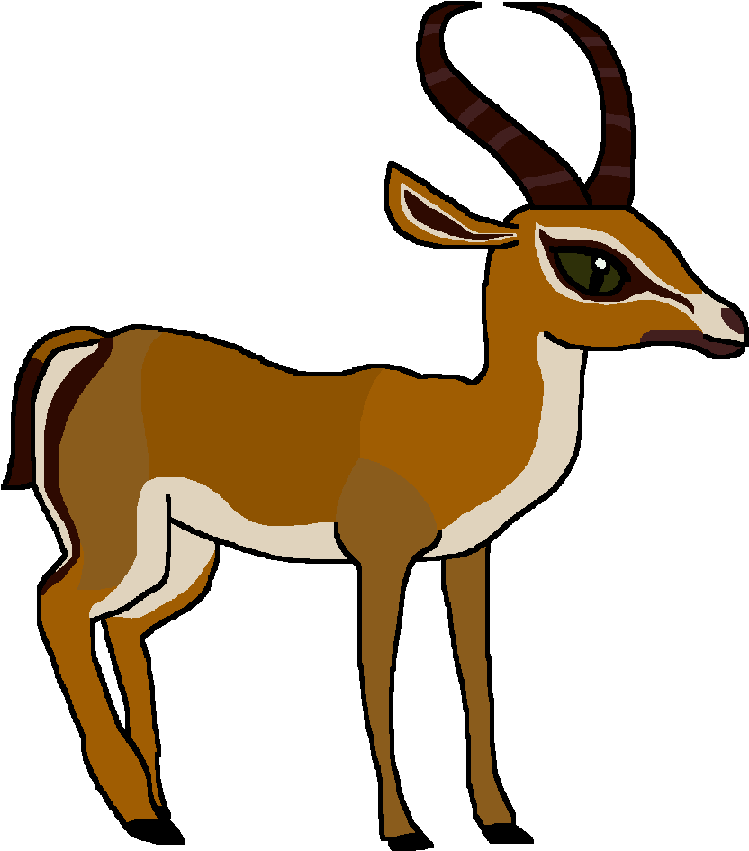 Gazelle PNG Unduh Image