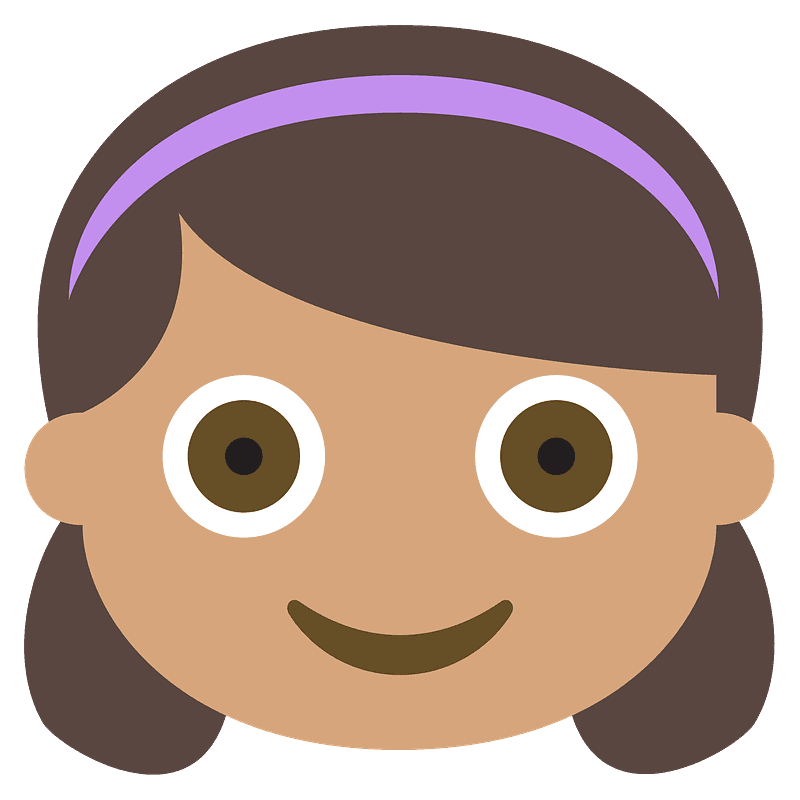 Mädchen Emoji Herunterladen PNG-Bild