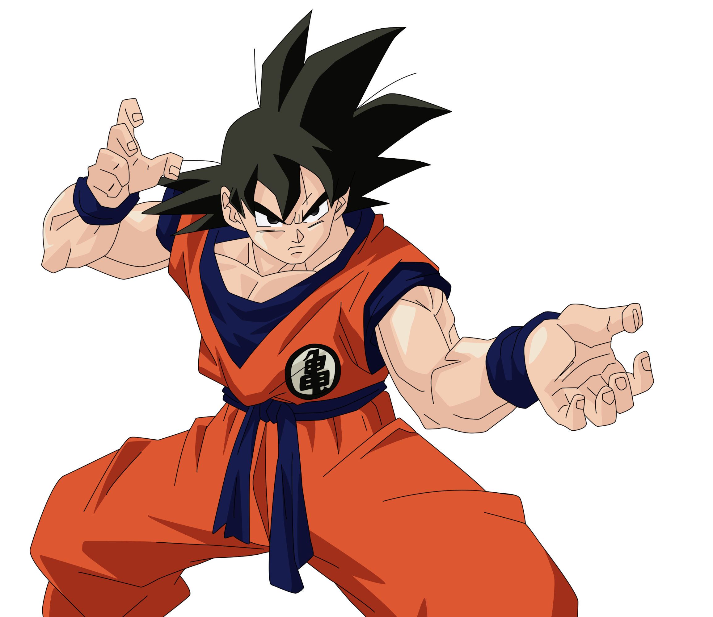 Goku PNG-Afbeelding