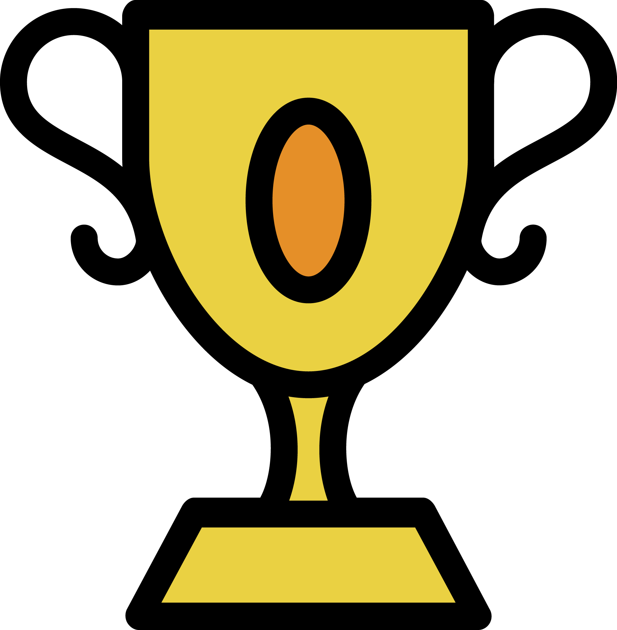 Golden Cup PNG Image HQ