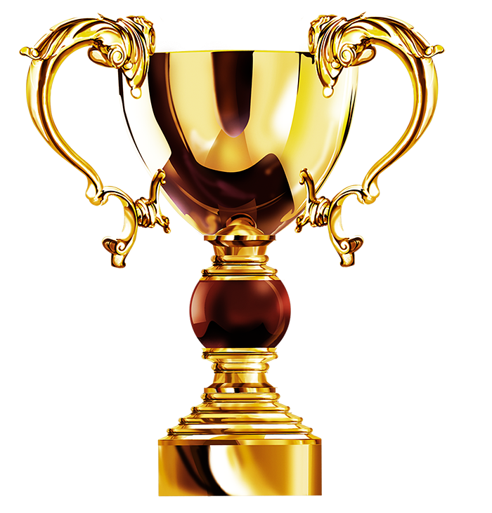 Golden Cup Vector PNG Image HQ