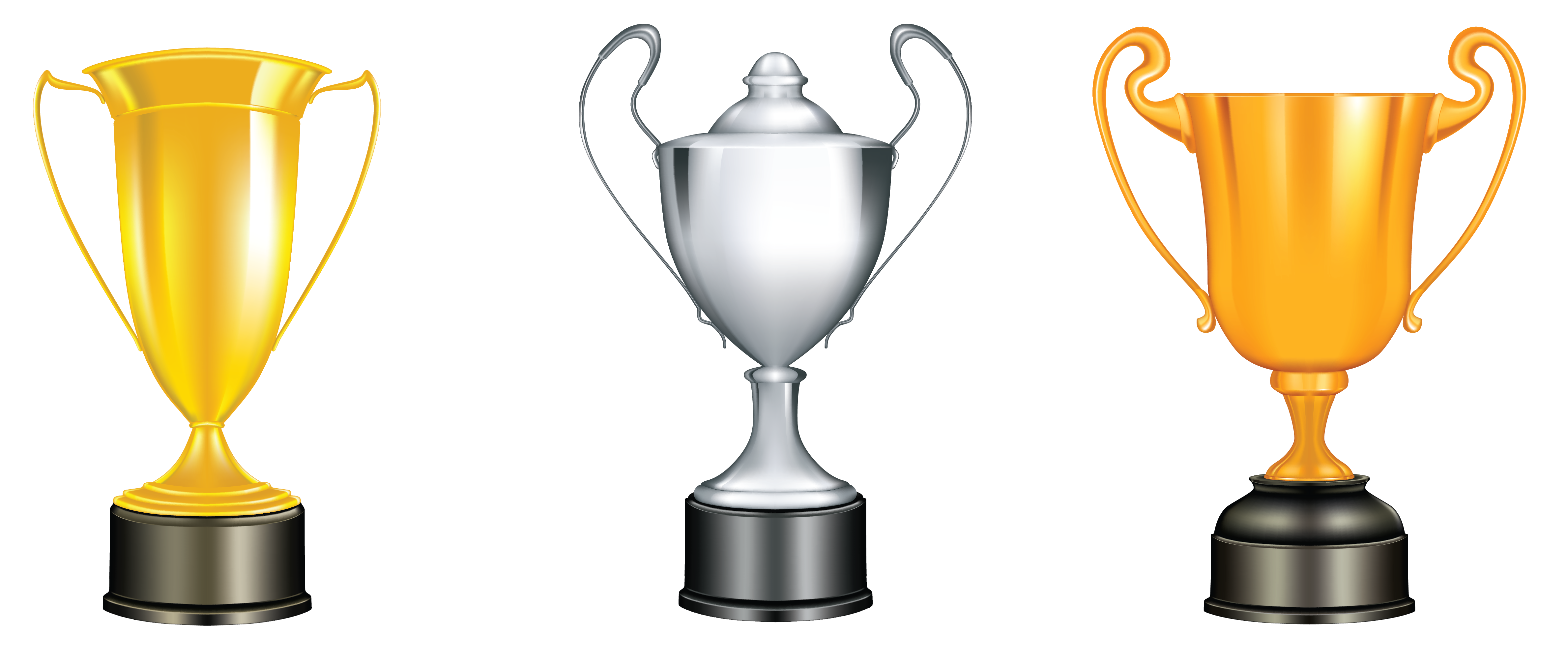 Golden Cup Vector PNG Pic