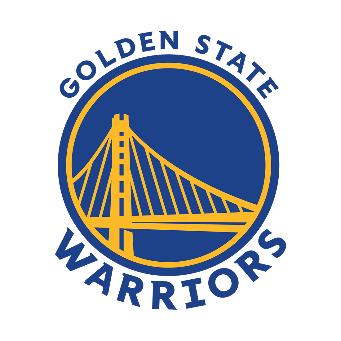 Golden State Warriors Download PNG-Afbeelding