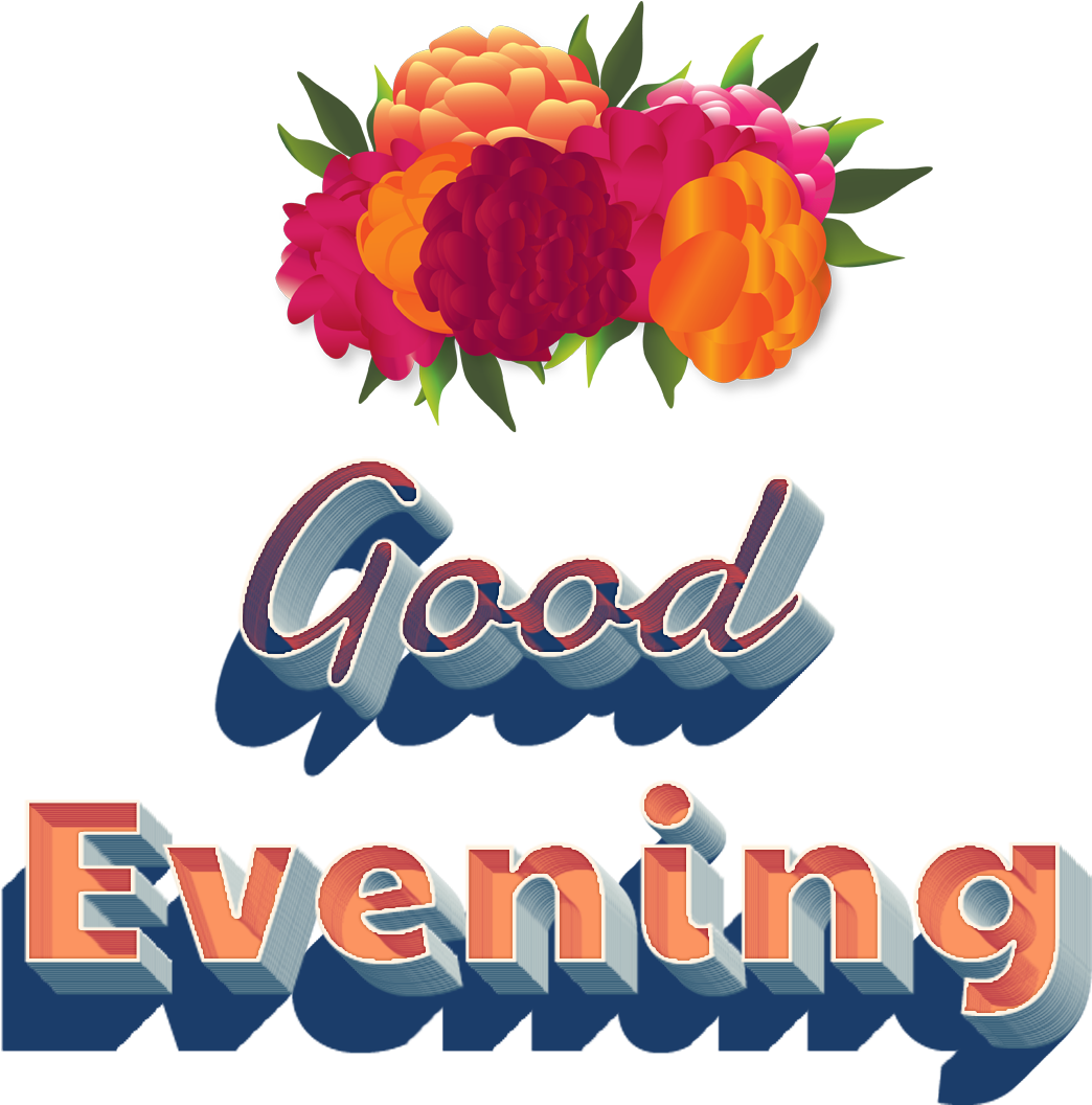 Good Evening PNG Pic HQ