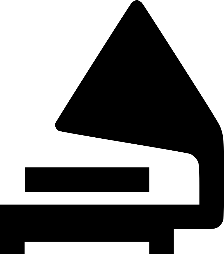 Gramophone Transparent Image