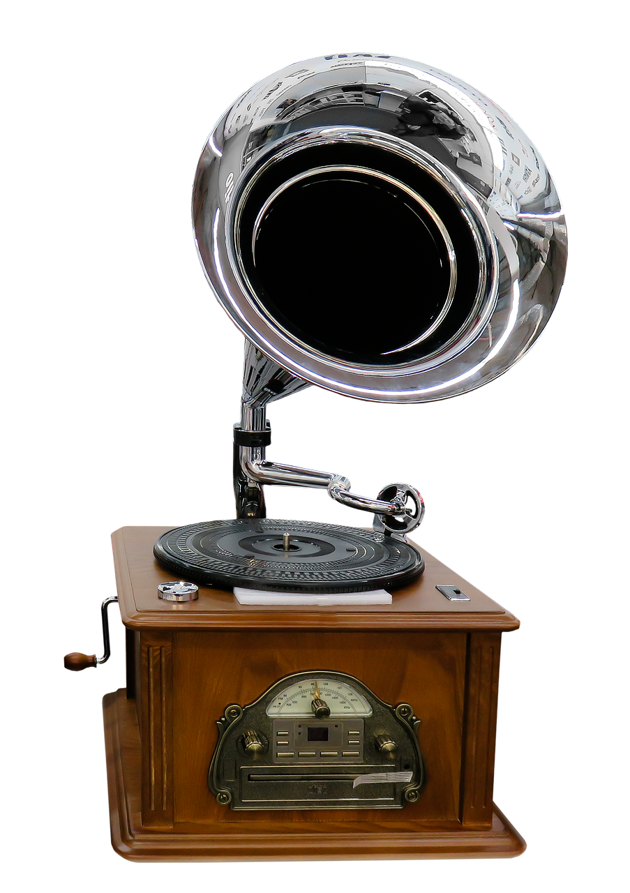 Gramophone Transparent Images