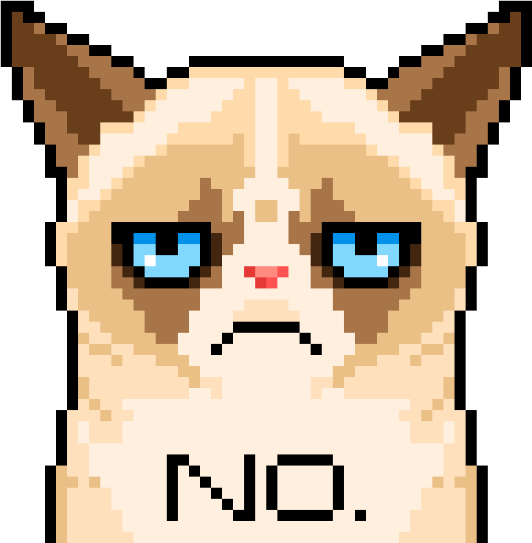Grumpy Cat Meme Free PNG Image