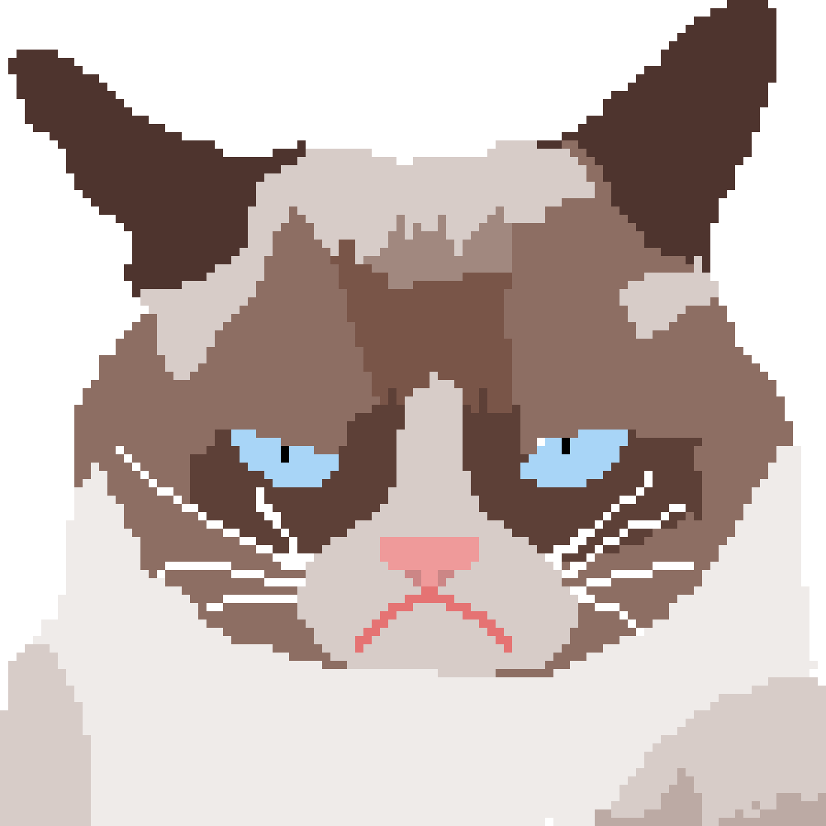 Grumpy Cat Meme Transparent HQ