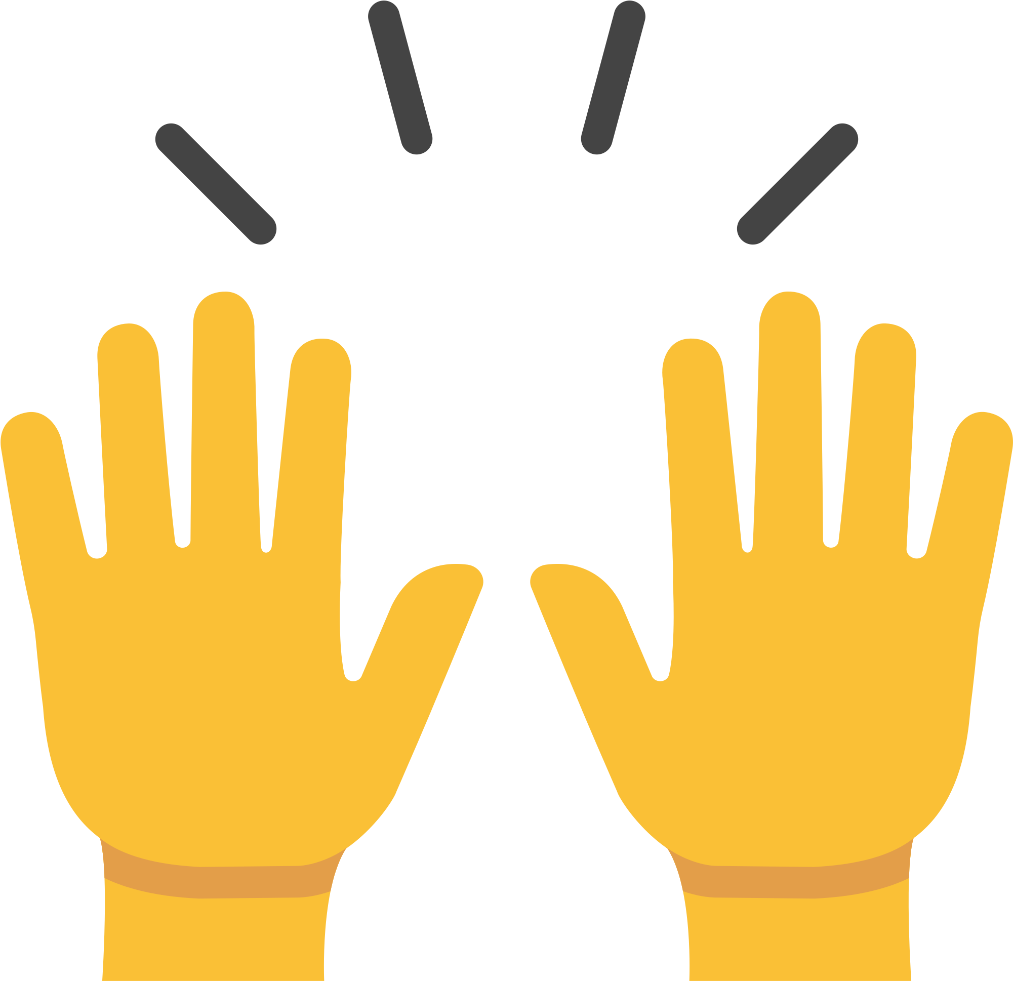 Hand Emoji PNG Picture
