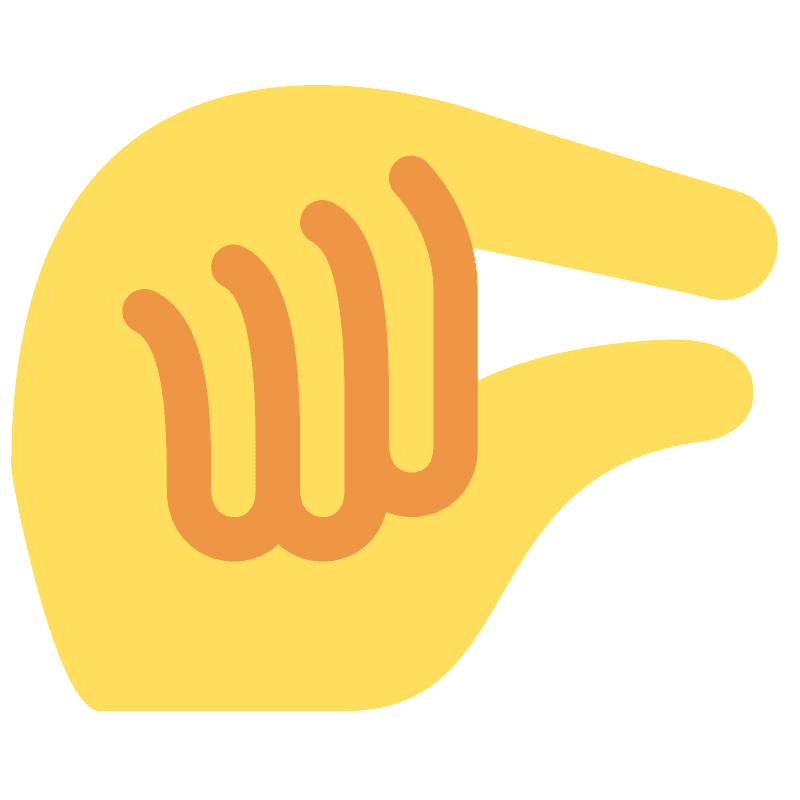Hand Emoji WhatsApp Transparent Images