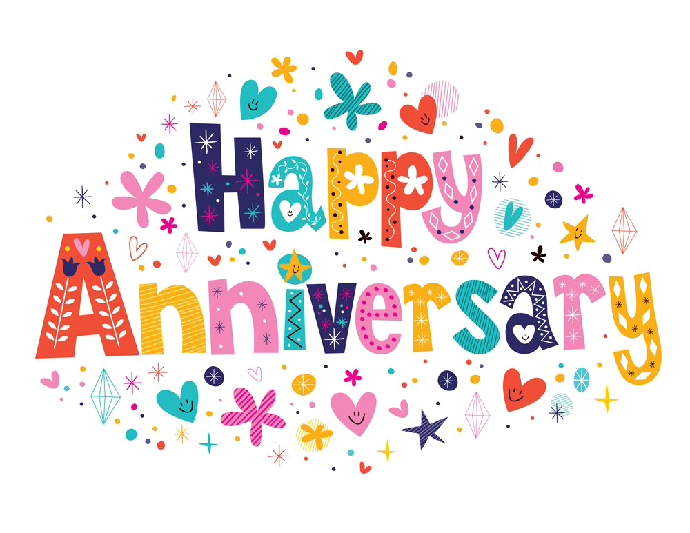Happy Anniversary Free PNG Image
