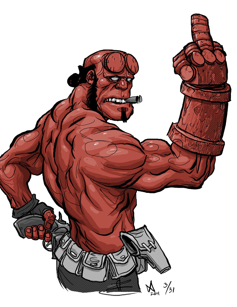Hellboy PNG HQ Pic