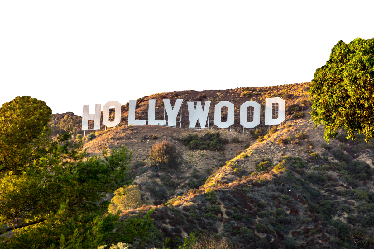 Hollywood Sign Buildings PNG