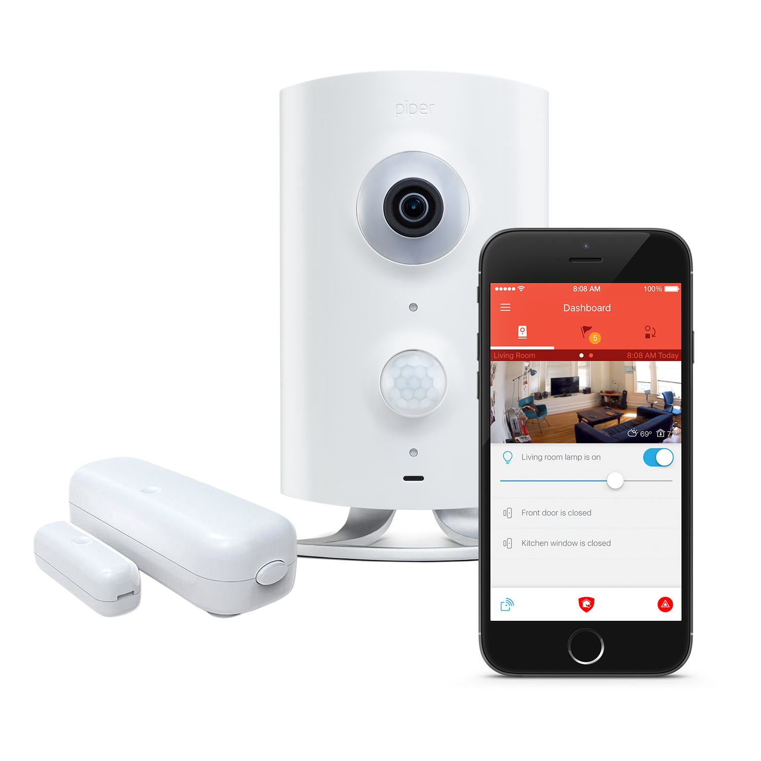 Home Security System Alarm PNG