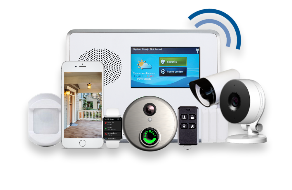 Home Security System Camera Safe PNG