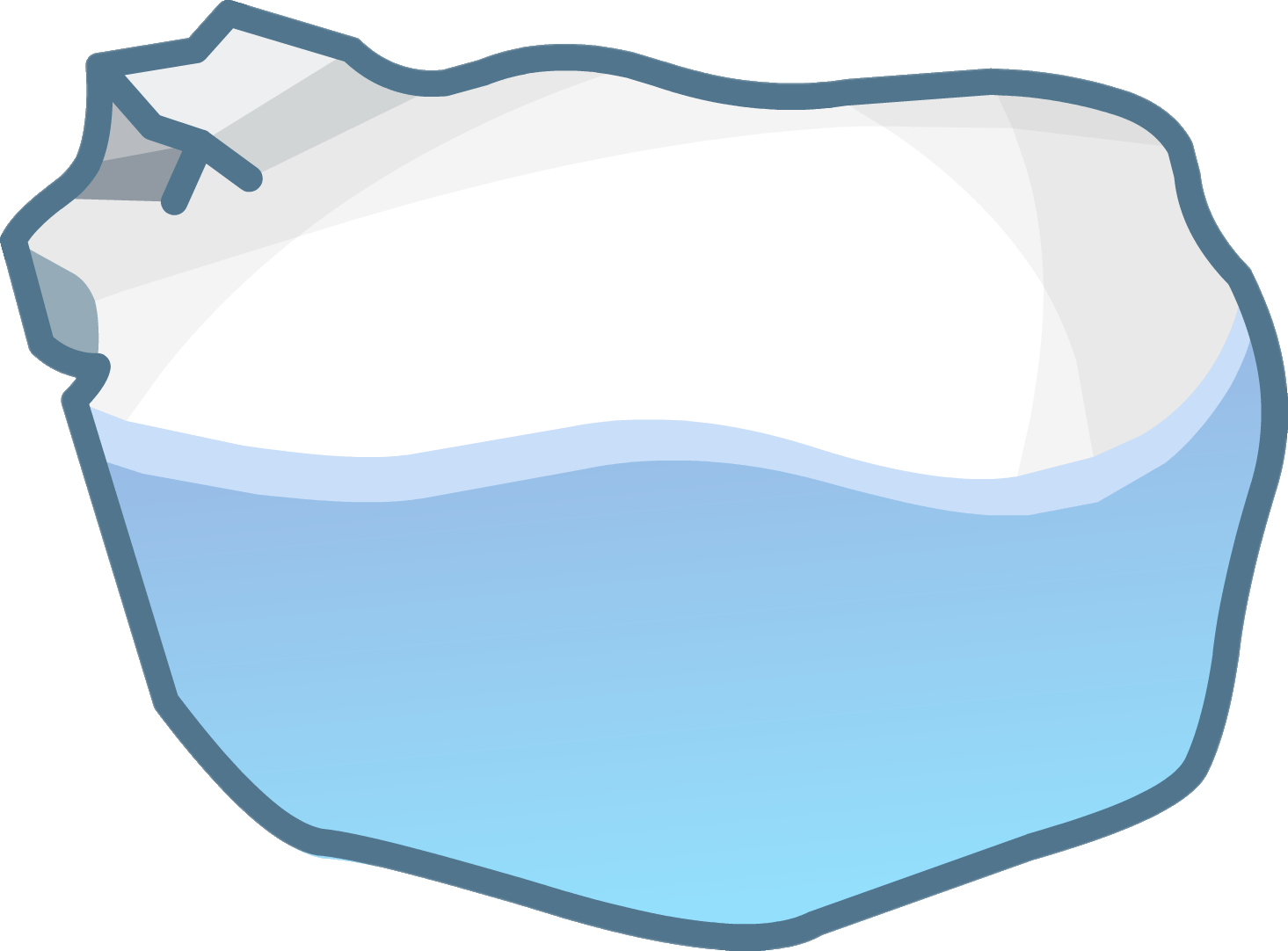 Ice Water Background PNG